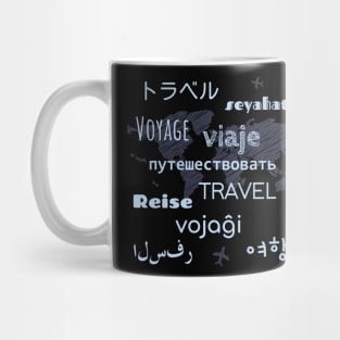 Travel in different languages Mug